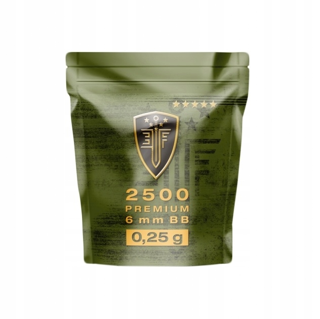Kulki Asg Umarex Elite Force Premium 6 mm 0,25g 2500 szt. białe 250-370 fps