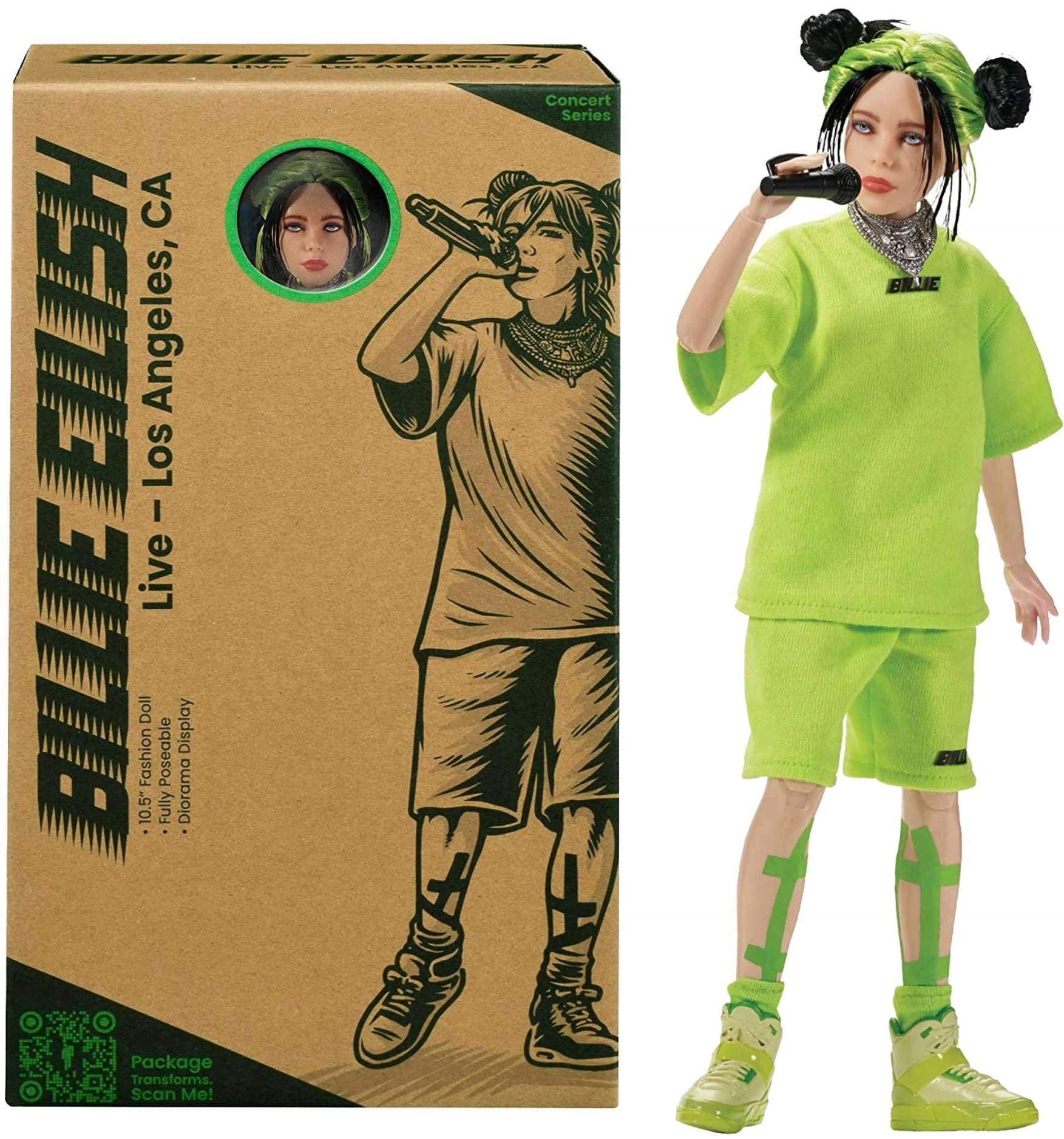 

Lalka Kolekcjonerska Billie Eilish 28CM Koncertowa