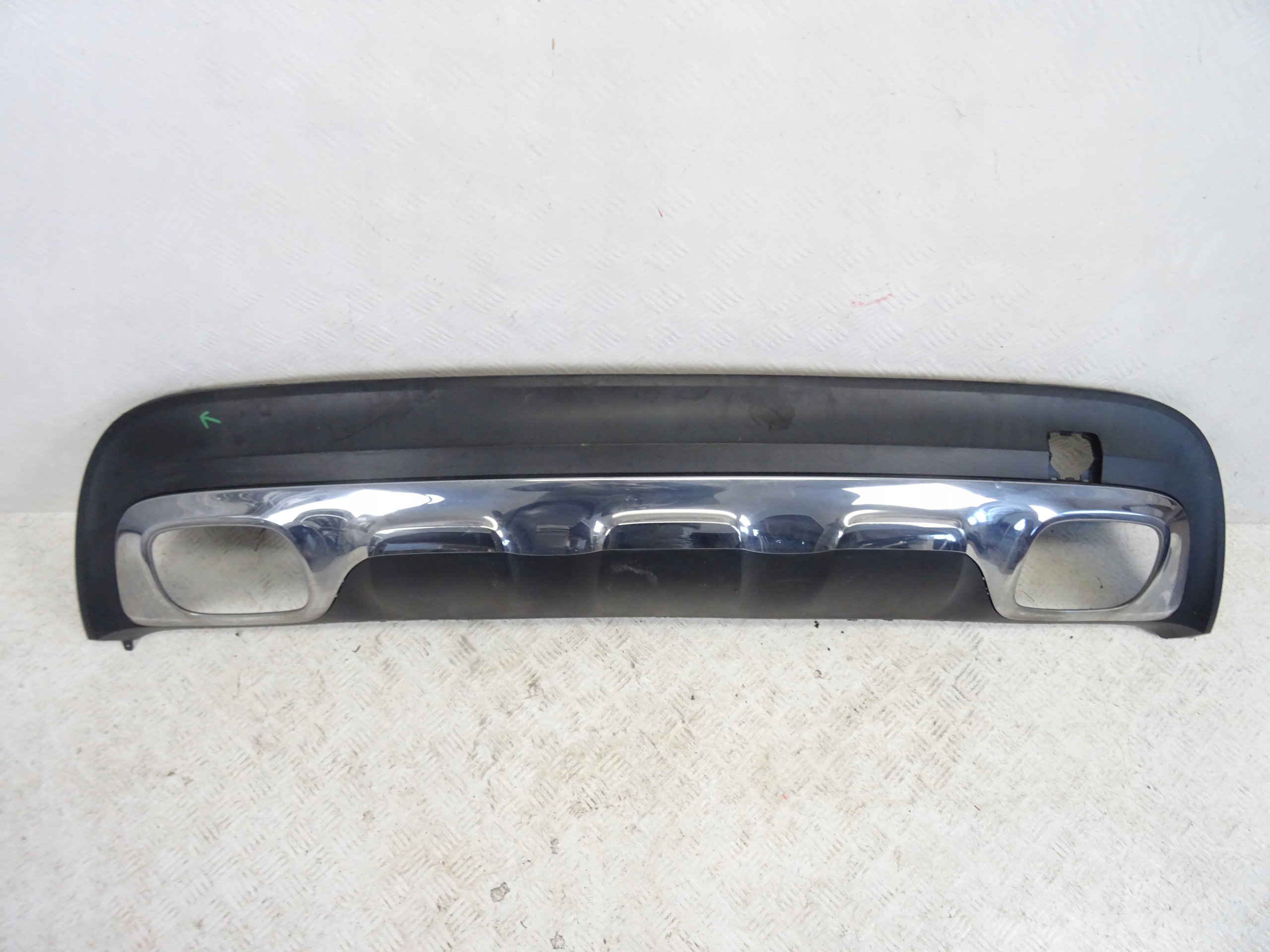 MERCEDES GLA 156 spoiler diffuser of a bumper rear part rear