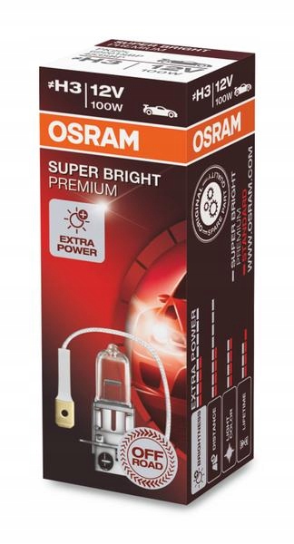 

Osram Bright Premium Żarówka H3 12V 100W