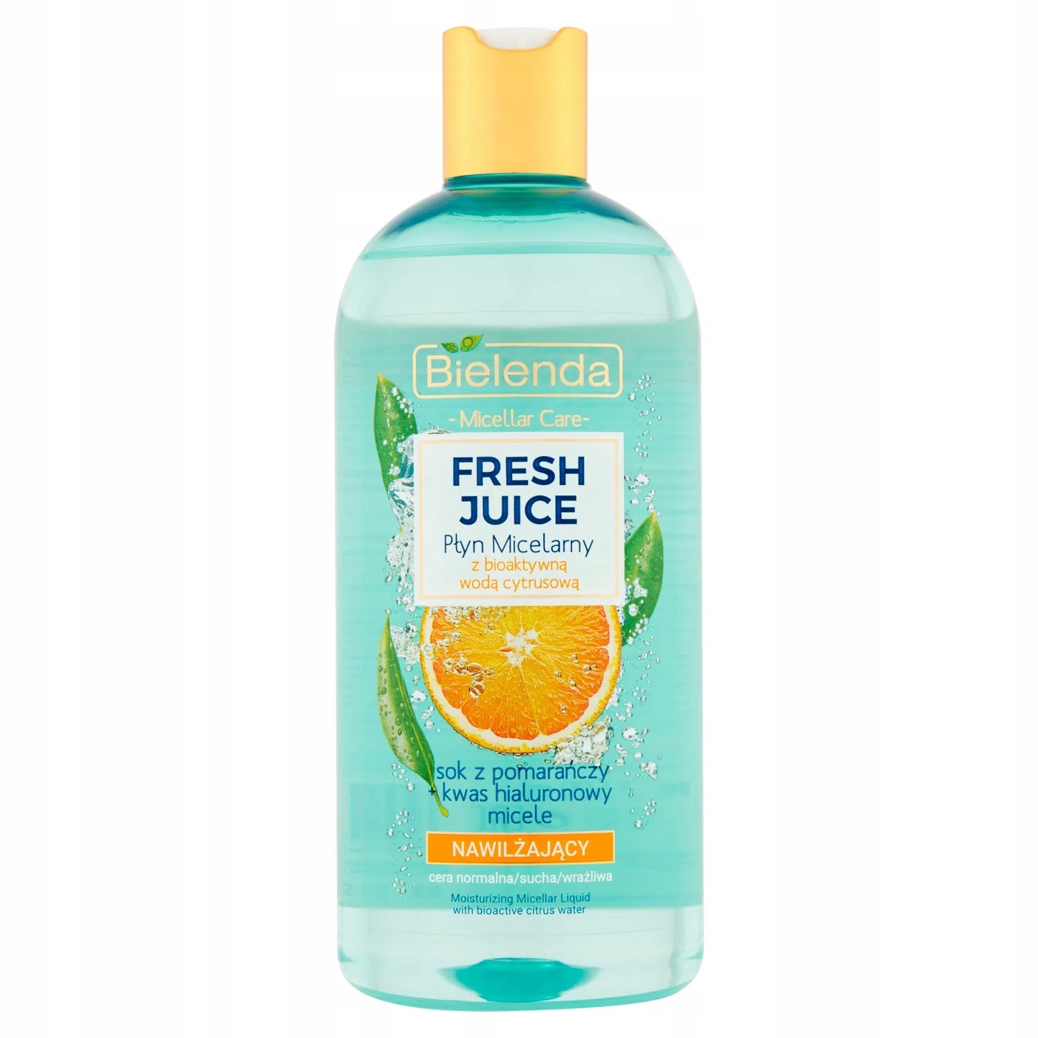 Płyn micelarny Bielenda Fresh Juice Nawilżający sok z Pomarańczy 500 ml-Zdjęcie-0