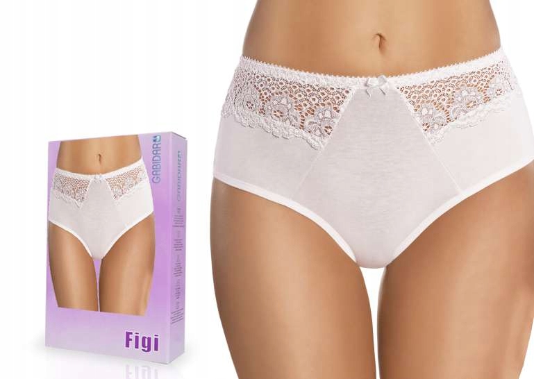 

figi majtki Gabidar 63 , Bawełna , Białe , L