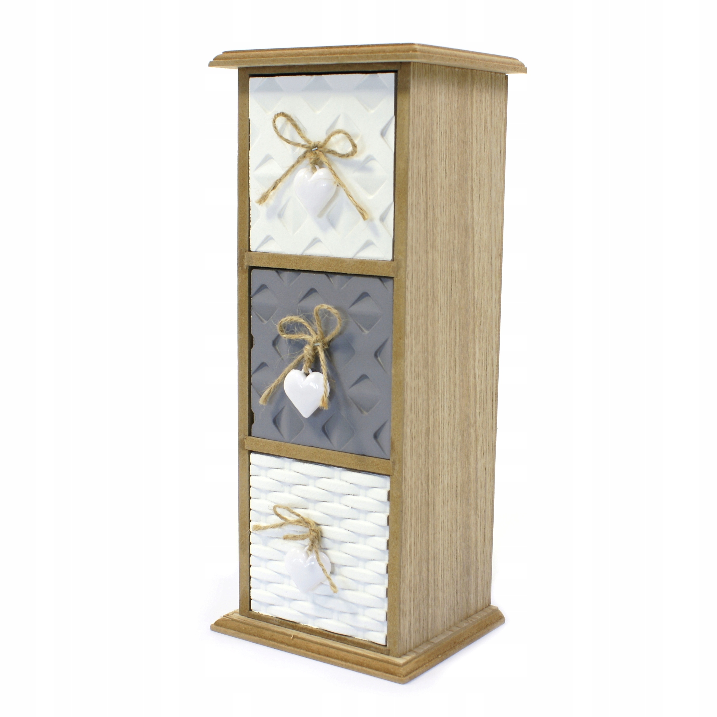

Szkatułka Drewniana 35cm Organizer Szafka