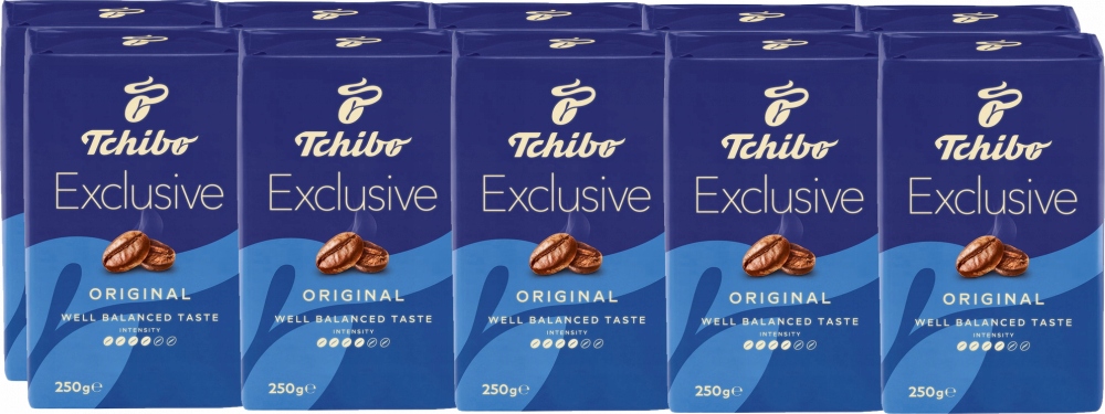 Kawa Mielona Tchibo Exclusive 250g x 10 Szt