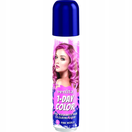 

Venita 1 Day Color spray koloryzujący Różowy Świat