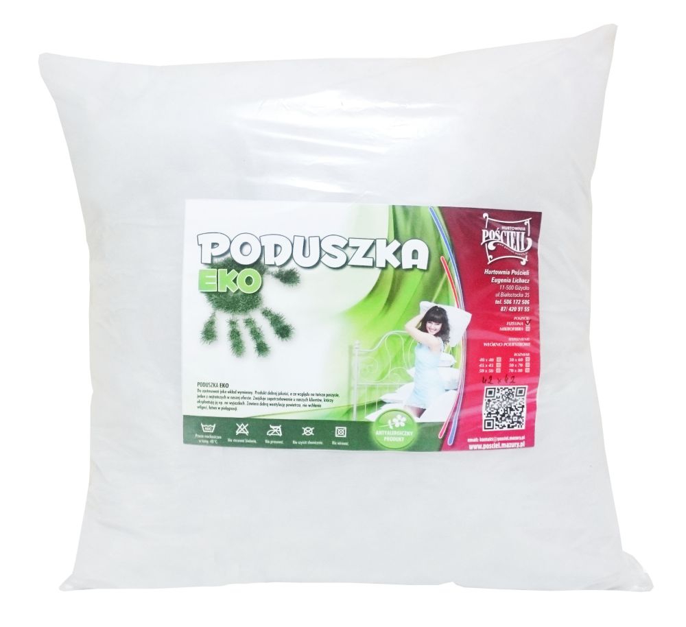 

Poduszka, wkład do poszewki 42x42 biała