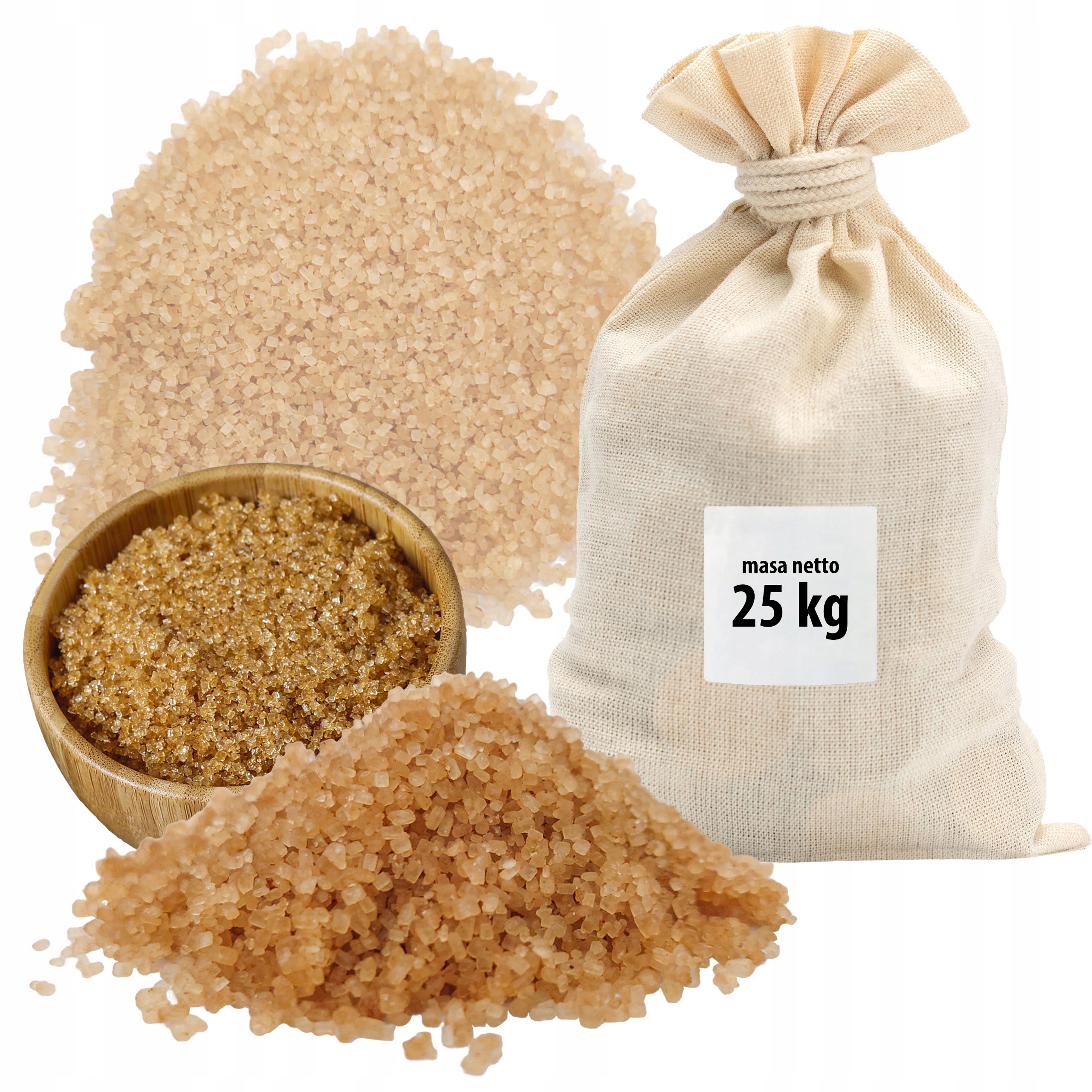 Cukr Třtinový 25 Kg Sáček Velkoobchod