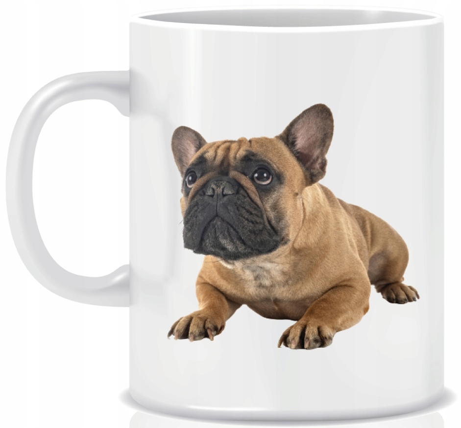 

Kubek z psem Buldog Francuski 330 ml + Kartonik