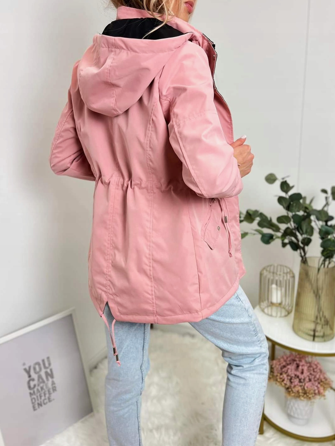 Kurtka PARKA wiosenna DWUSTRONNA odsuwany kaptur KOLORY XL/42 Rozmiar XL