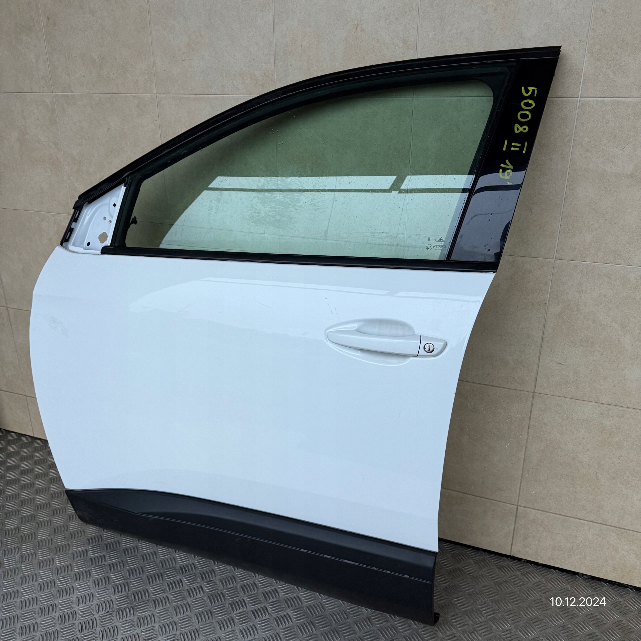 door complete front left PEUGEOT 5008 II 2019 ROK