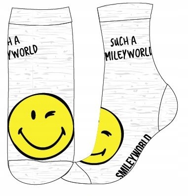 

Skarpetki Smiley Emotki 27/30 Szare
