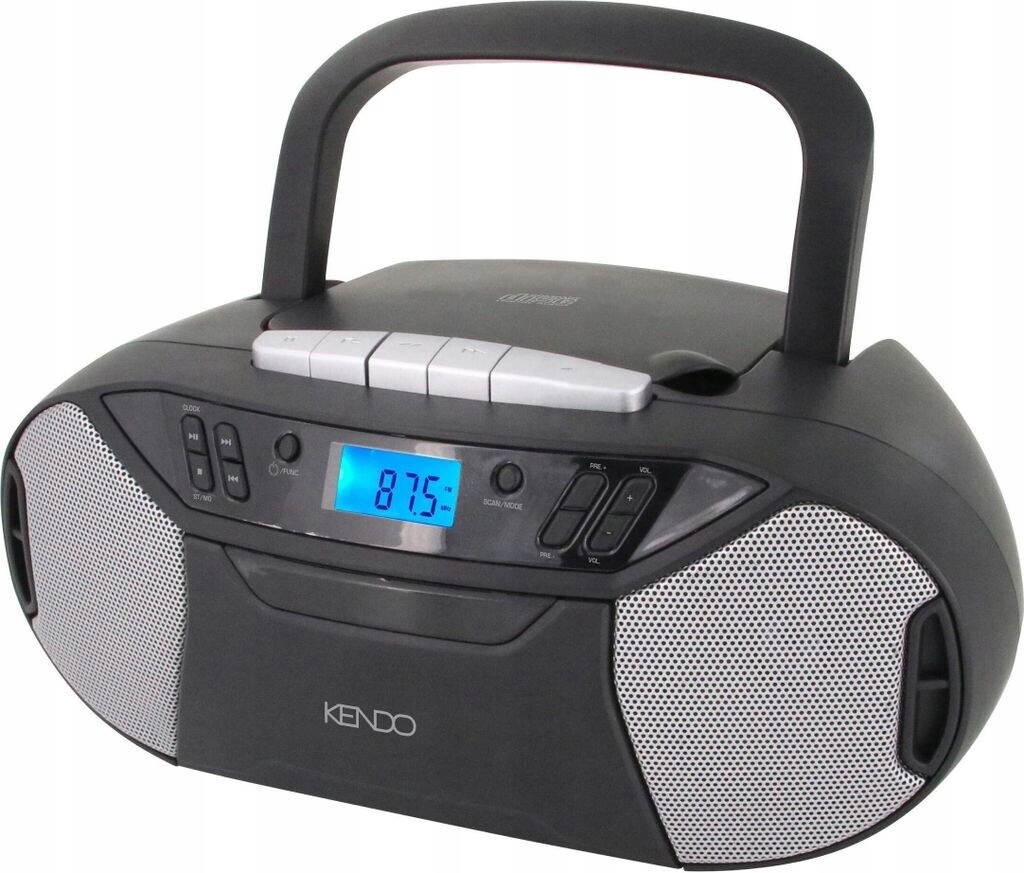 Radioodtwarzacz Kendo Boombox 24EX czarny