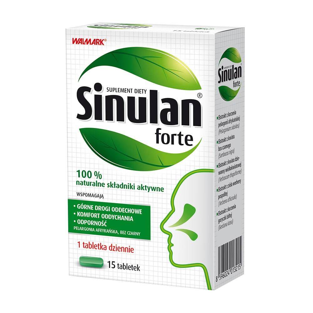 SINULAN FORTE 15 tabletek Marka Sinulan
