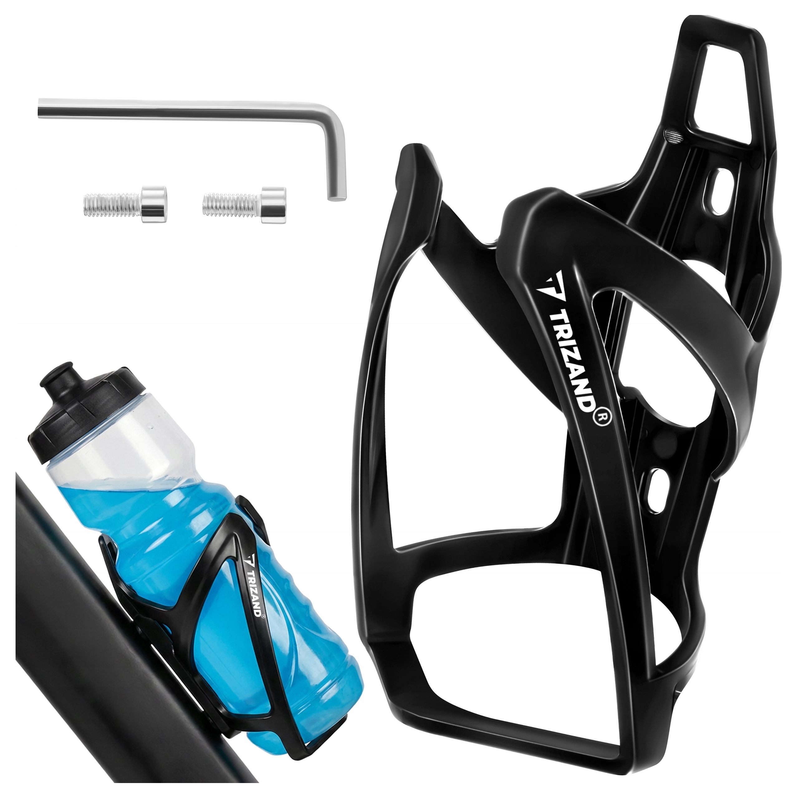 Uchwyt na Bidon Koszyk Rowerowy na Butelkę Wodę do Roweru Rower Hulajnoga