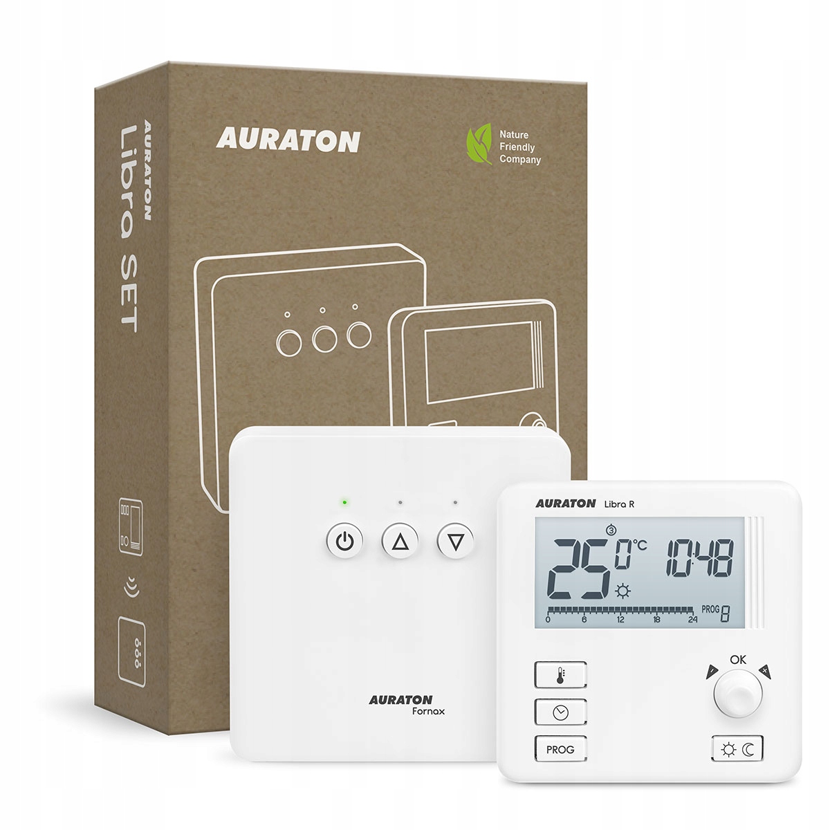 

Bezprzewodowy Regulator Termostat Pokojowy Auraton