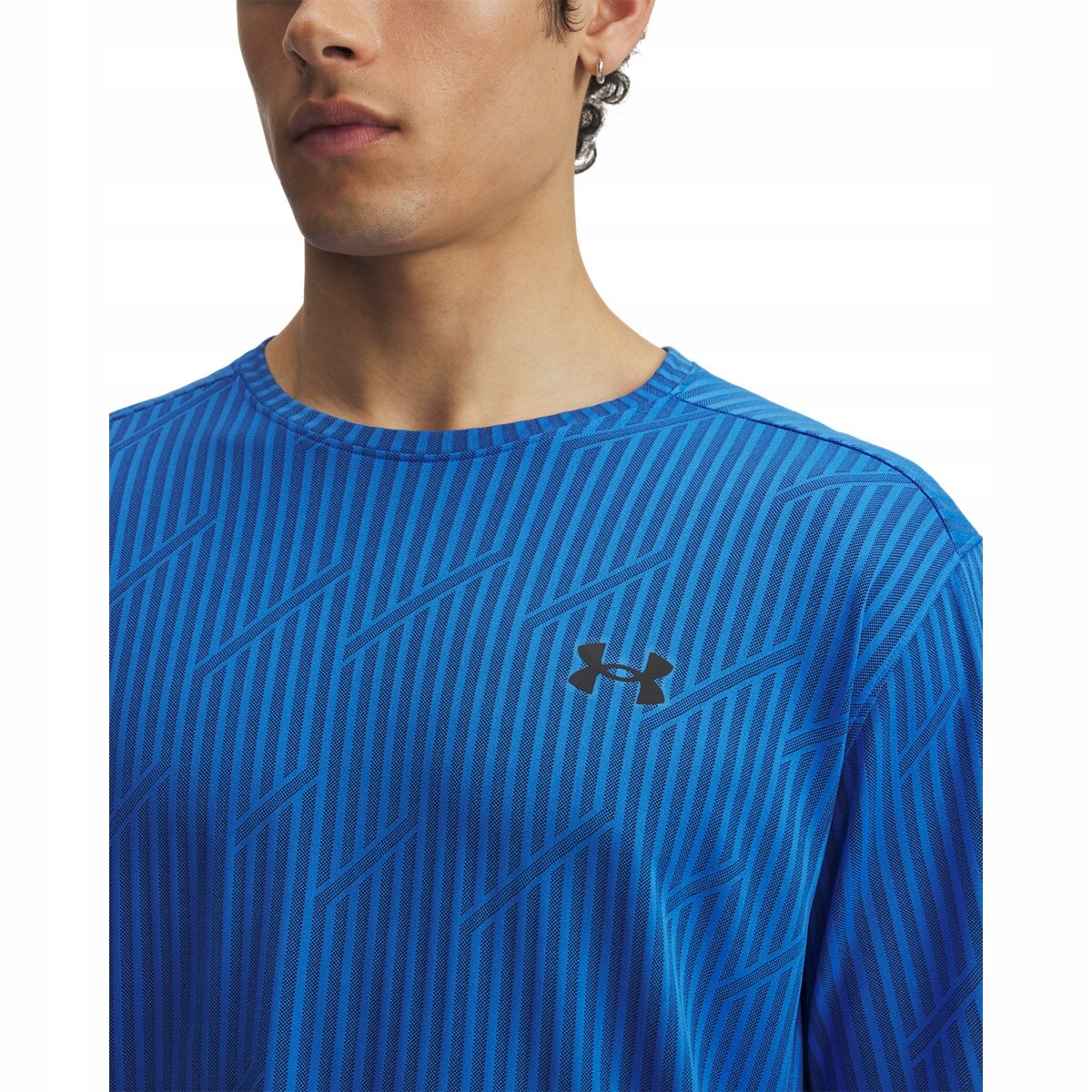 Under Armour Pánské tričko Under Armour Ua Tech Vent Jacquard-BLU