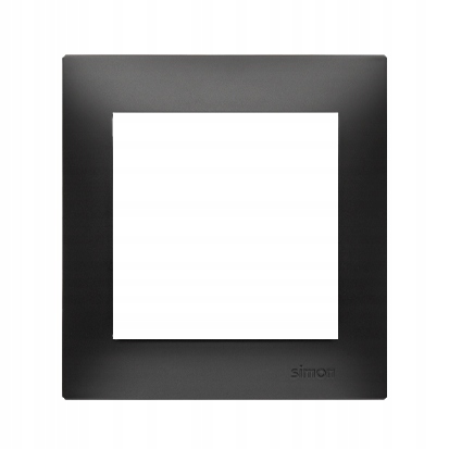 

Simon 54 Ramka Pojedyncza Czarny Mat Karton-gips