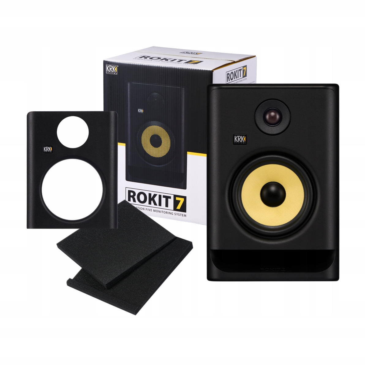 Krk Rokit 7 G7 profesionálny posluchový monitor a reproduktor pre DJ-a
