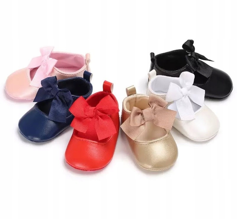 NIECHODKI buty BALERINY do chrztu r. 17/18 chrzest Wiek dziecka 0 +