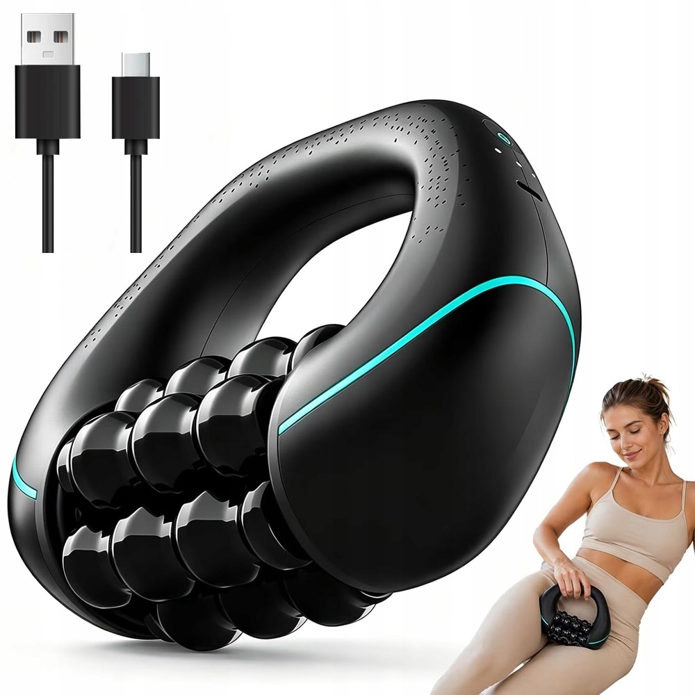Bezprzewodowy Masażer Rolkowy Antycellulit Rolmasażer Ujędrniający 1800MAH