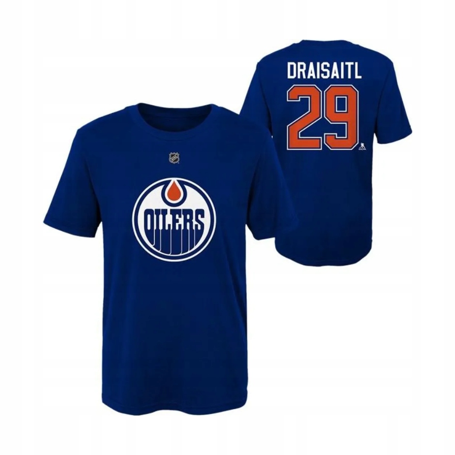 Outerstuff Dětské triko Leon Draisaitl Edmonton Oilers, Dětská, L