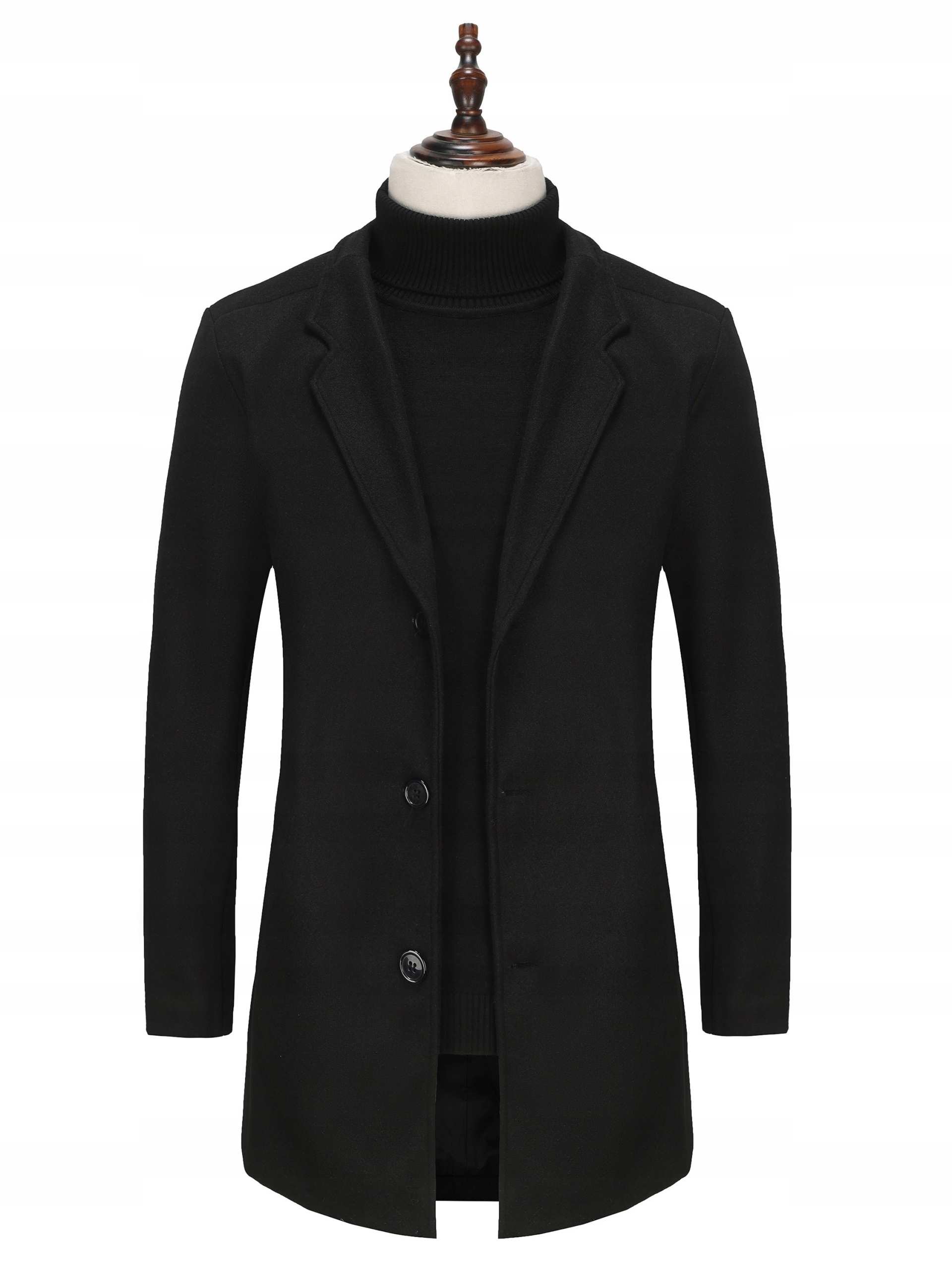 ELEGANCKI MĘSKI PŁASZCZ JESIENNY WIOSENNY Marka inna