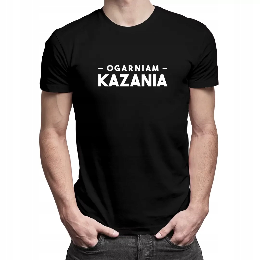 

Ogarniam kazania prezent koszulka dla księdza