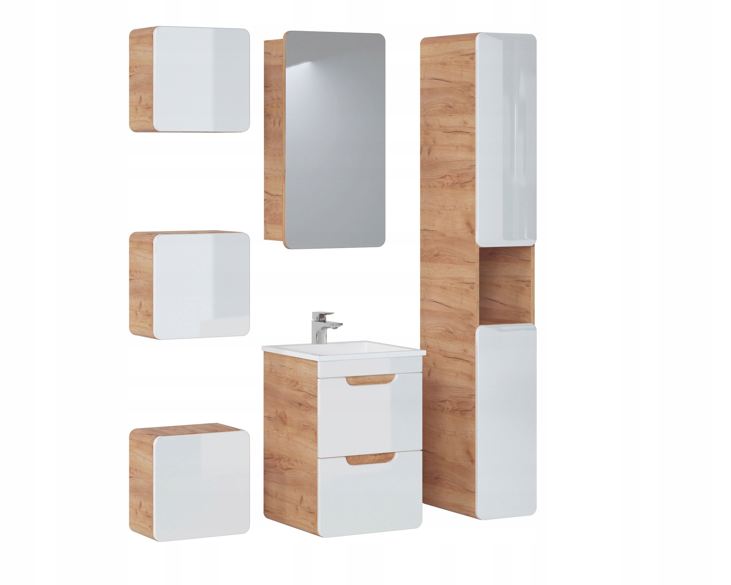 ZESTAW MEBLI ŁAZIENKOWYCH ARUBA 40 CM Z UMYWALKĄ