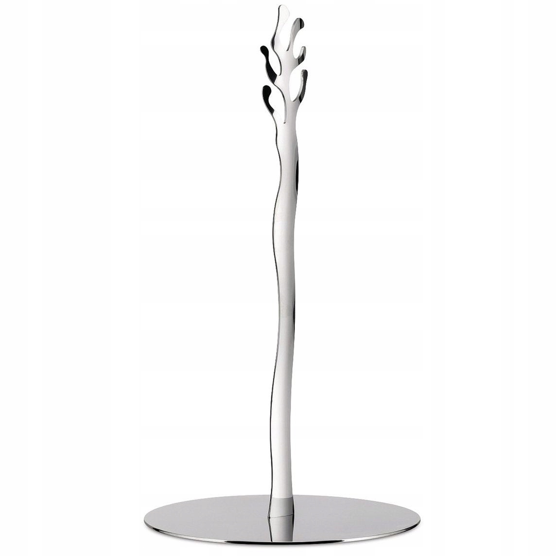 Alessi Mediterraneo Stojan na kuchyňské ručníky ocelový, stříbrný, leštěný