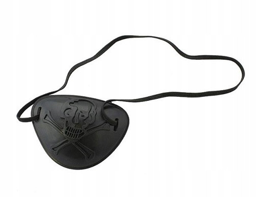 OPASKA NA OKO PIRATA dodatek do stroju pirackiego URODZINY PIRACKIE