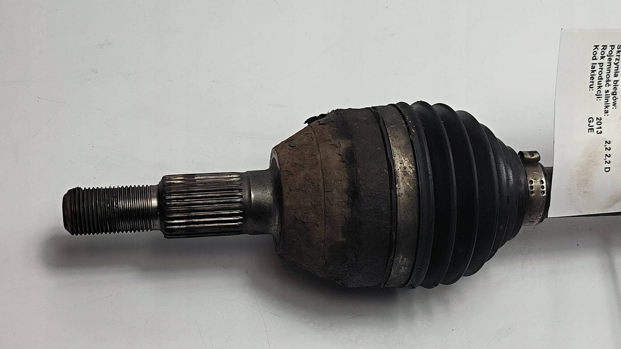 semi-axis right front CHEVROLET CAPTIVA