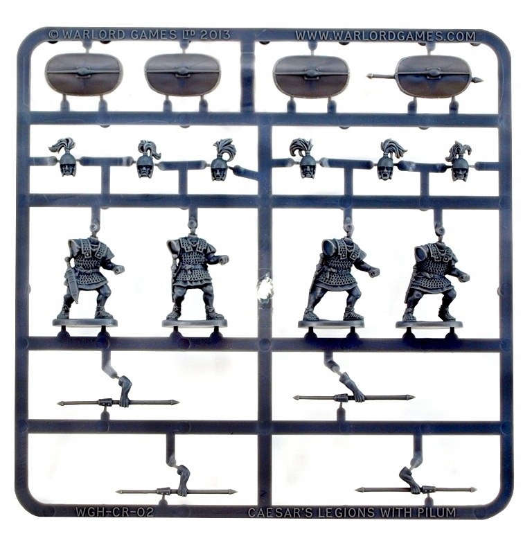 Caesar's Legions: Romans with Pilum - 4 szt.
