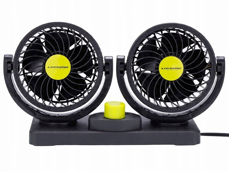 

Mocny Wiatrak Wentylator Samochodowy Podwójny 24V