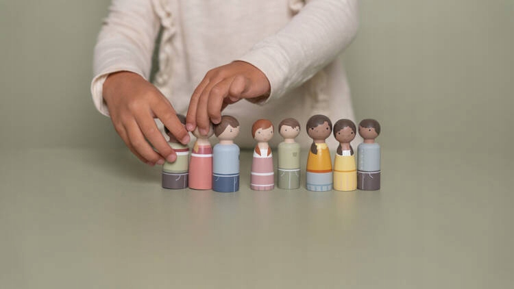 ZESTAW DO DOMKU RODZINA ROSY FSC LITTLE DUTCH Marka Little Dutch