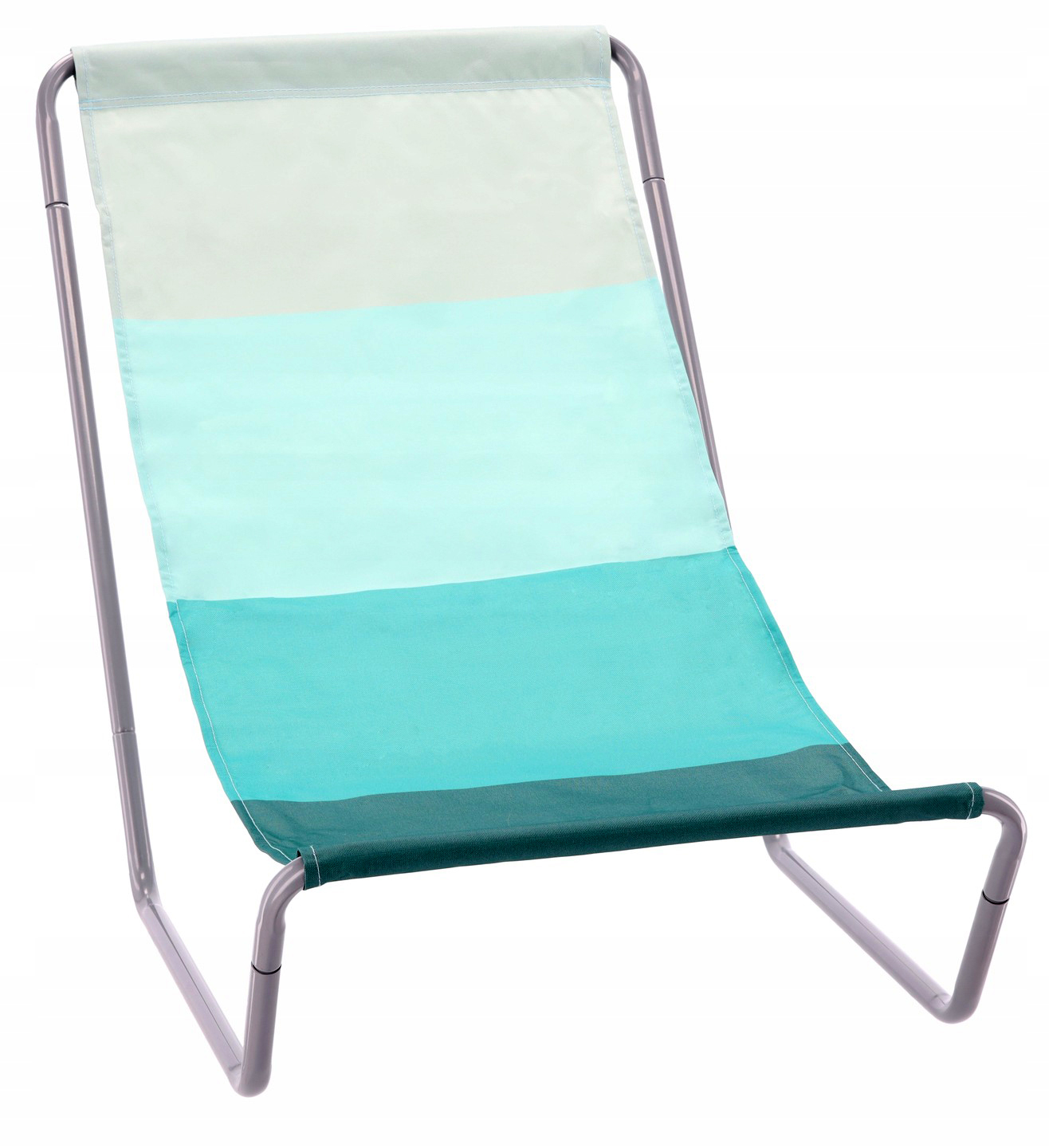 LEŻAK PLAŻOWY OGRODOWY LEKKI SKŁADANY KRZESŁO TURYSTYCZNE PRZENOŚNE + TORBA Marka Karin