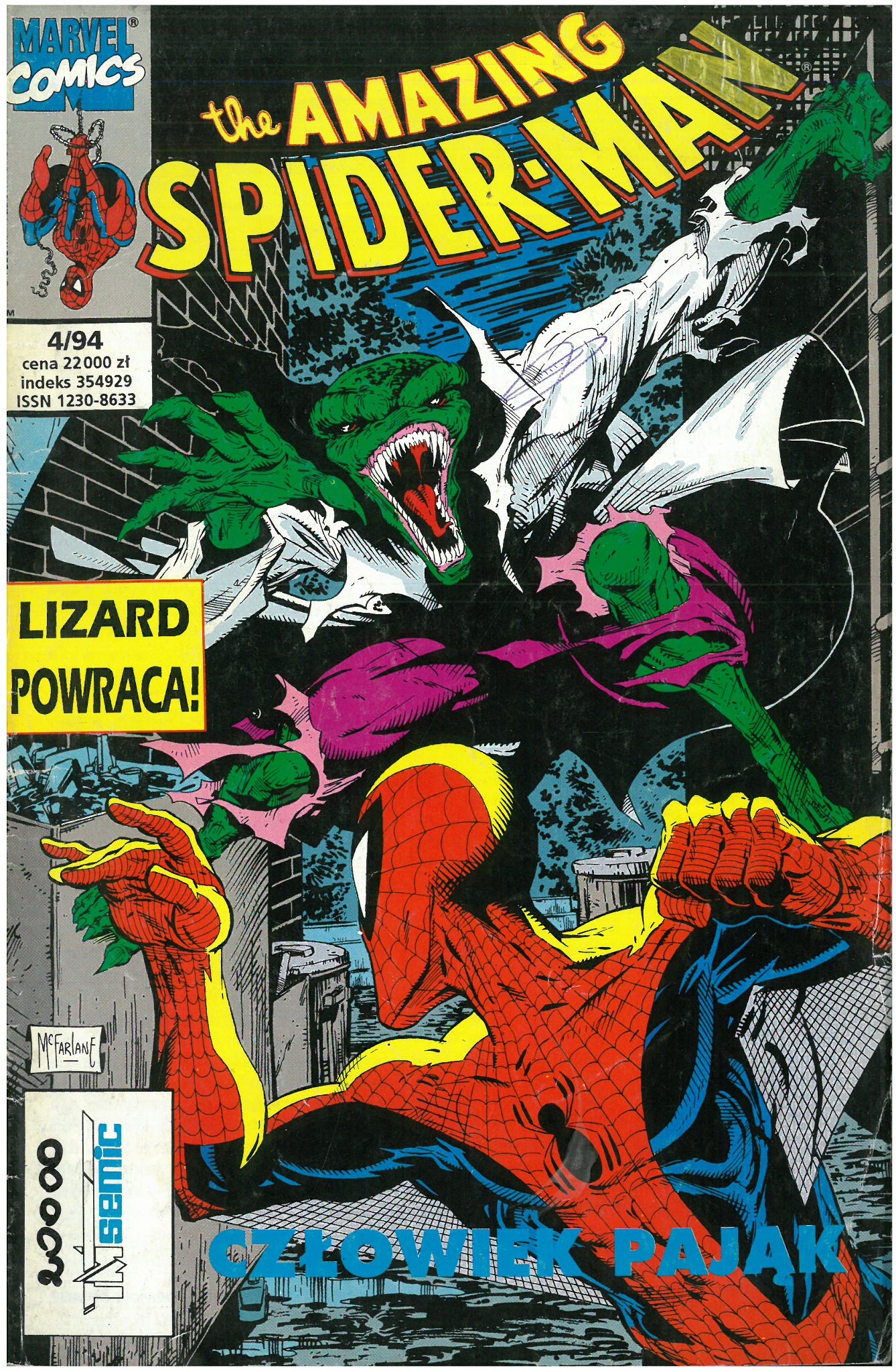 The Amazing Spider-man 1994 - Niska cena na Allegro