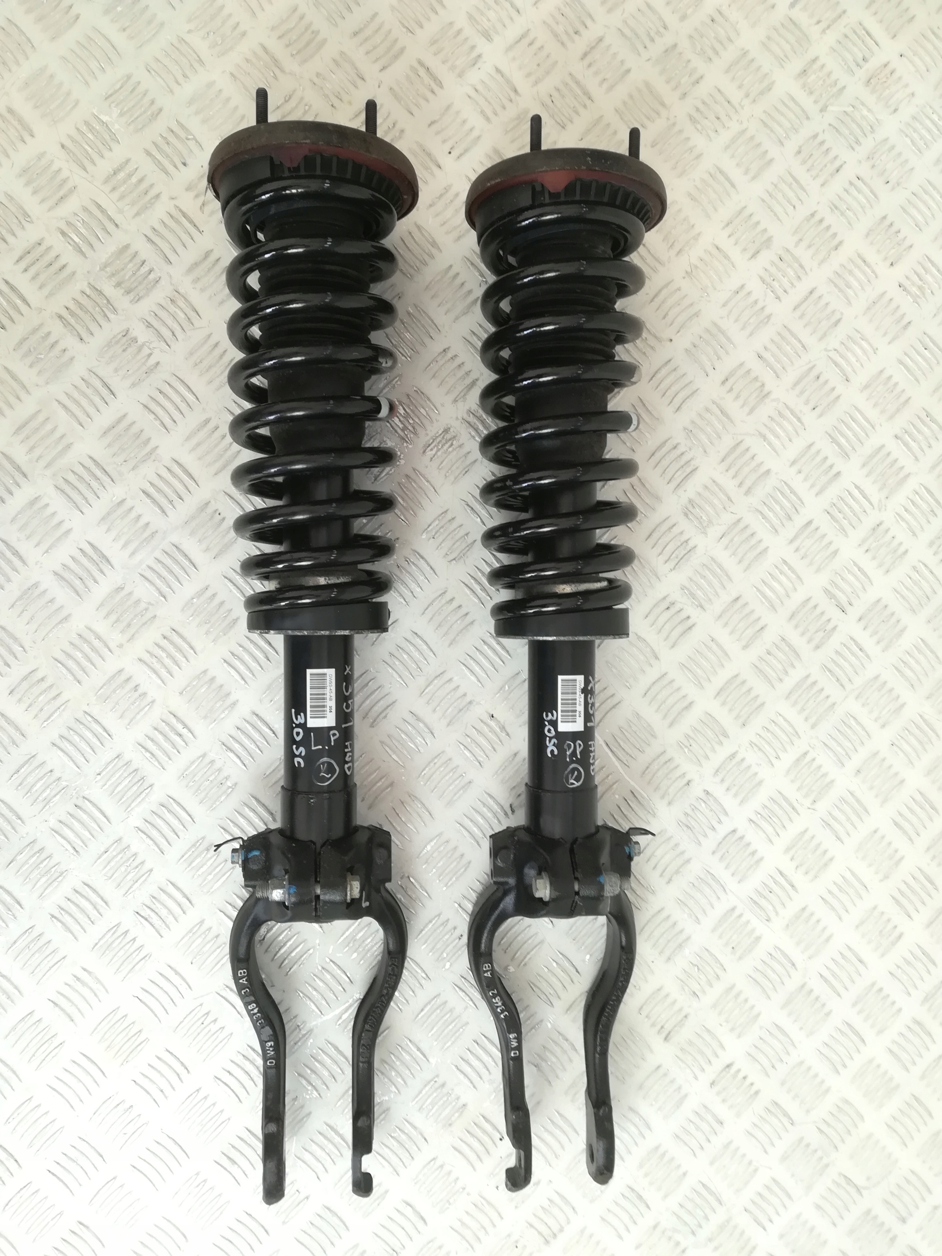 JAGUAR XJ X351 4x4 shock absorber front front L / P