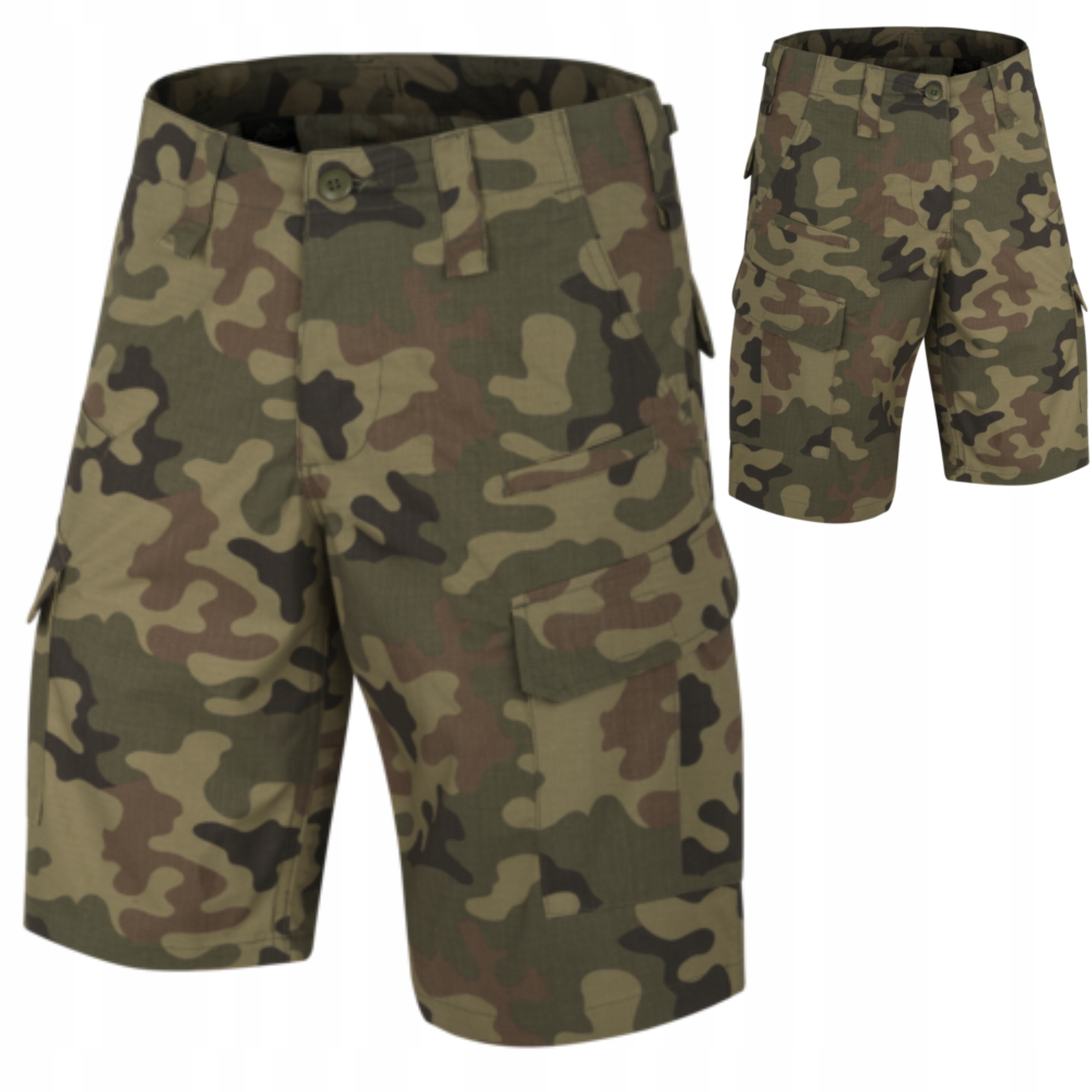 Krátké Bavlněné Kalhoty Kraťasy Cpu Šortky VZ.93 Pl Woodland 2XL