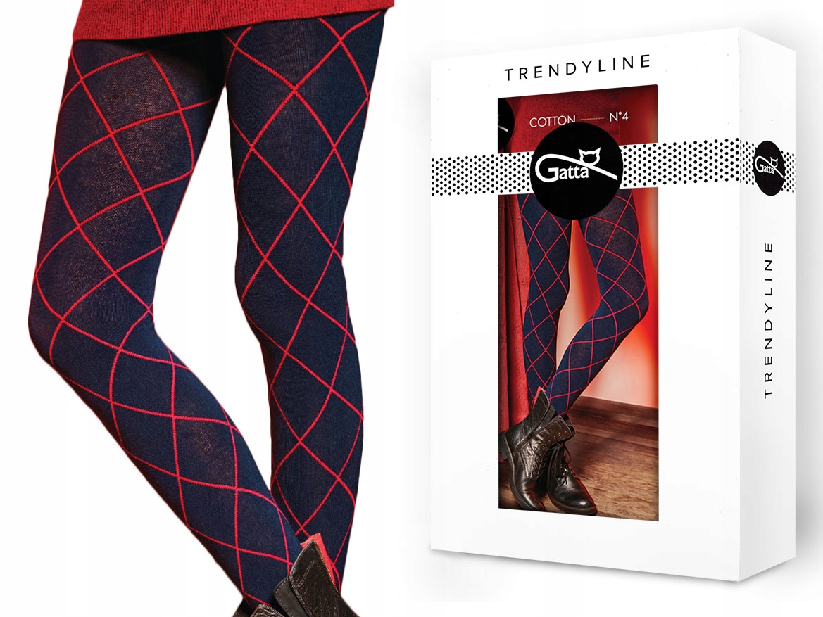 

Gatta Trendyline cotton, rajstopy bawełniane, 2-S