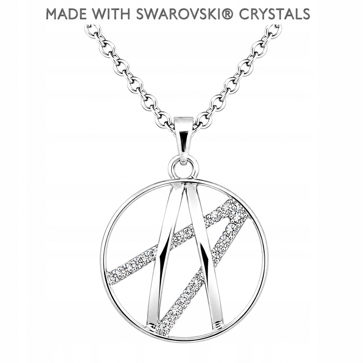 Náhrdelník Atlas, Made with Swarovski crystals