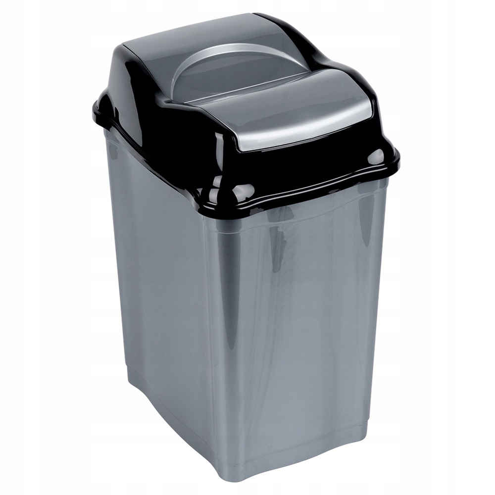 Odpadkový koš plastový výklopný kancelářský kuchyňský koupelnový 28 l