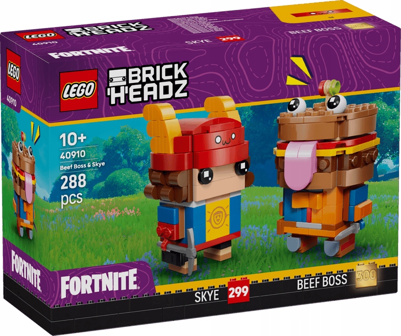 stavebnice Lego BrickHead 40910 Mistr házení masa a nebeské figurky