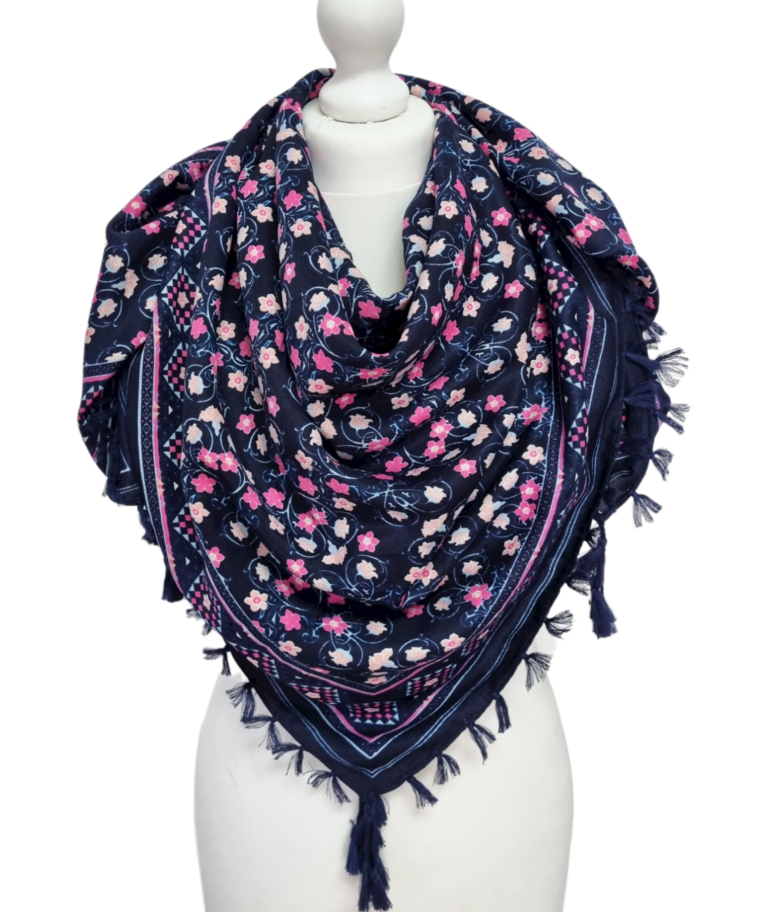 DUŻA LUDOWA CHUSTA GÓRALSKA apaszka folk WZORY