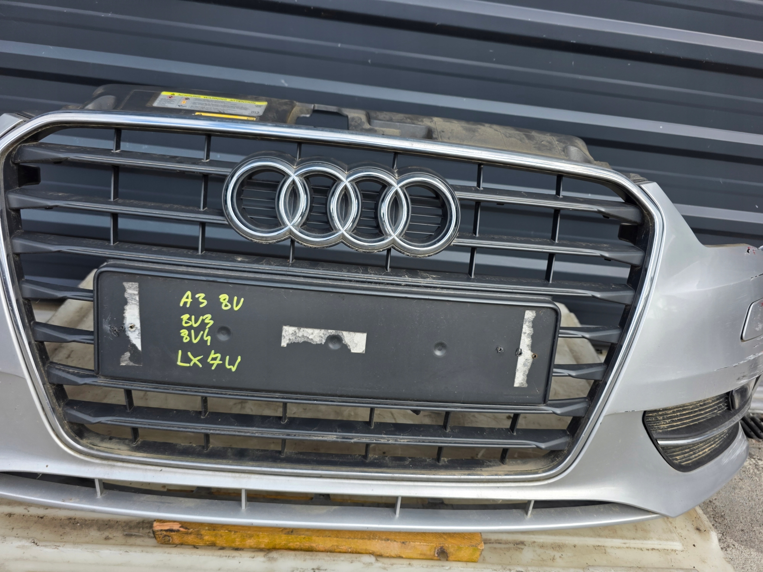bumper front complete AUDI A3 8V 3-door SPORTBACK LX7W 2011-2016 !!!