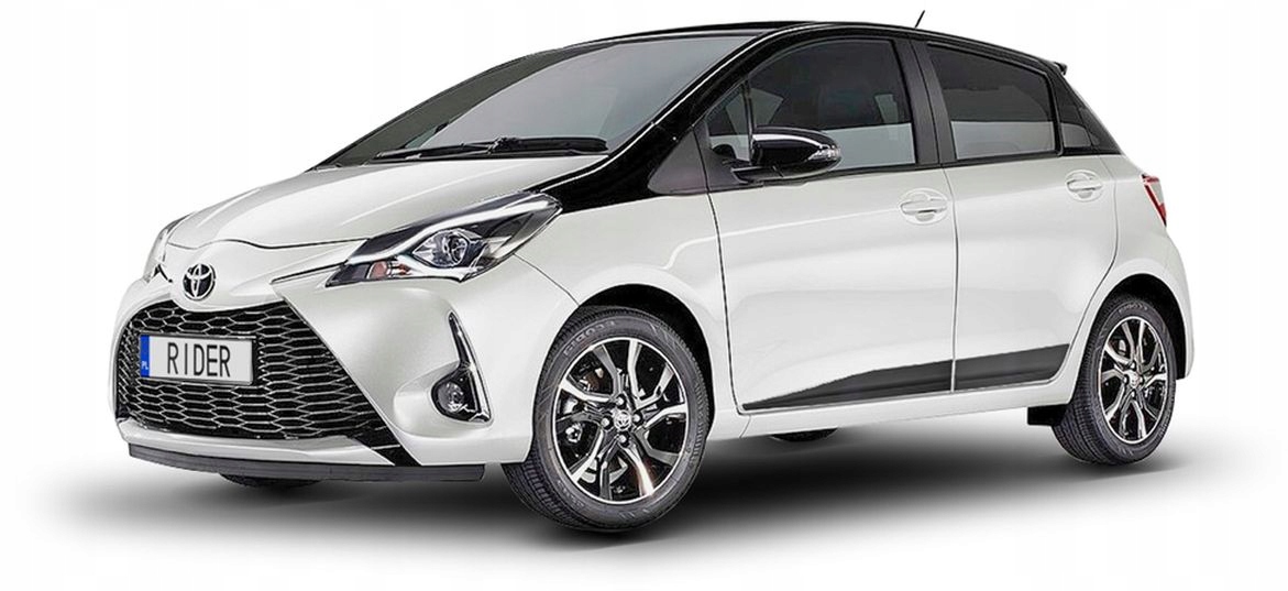 Boční lišty dverí Toyota Yaris III 2017-2020 5dveř