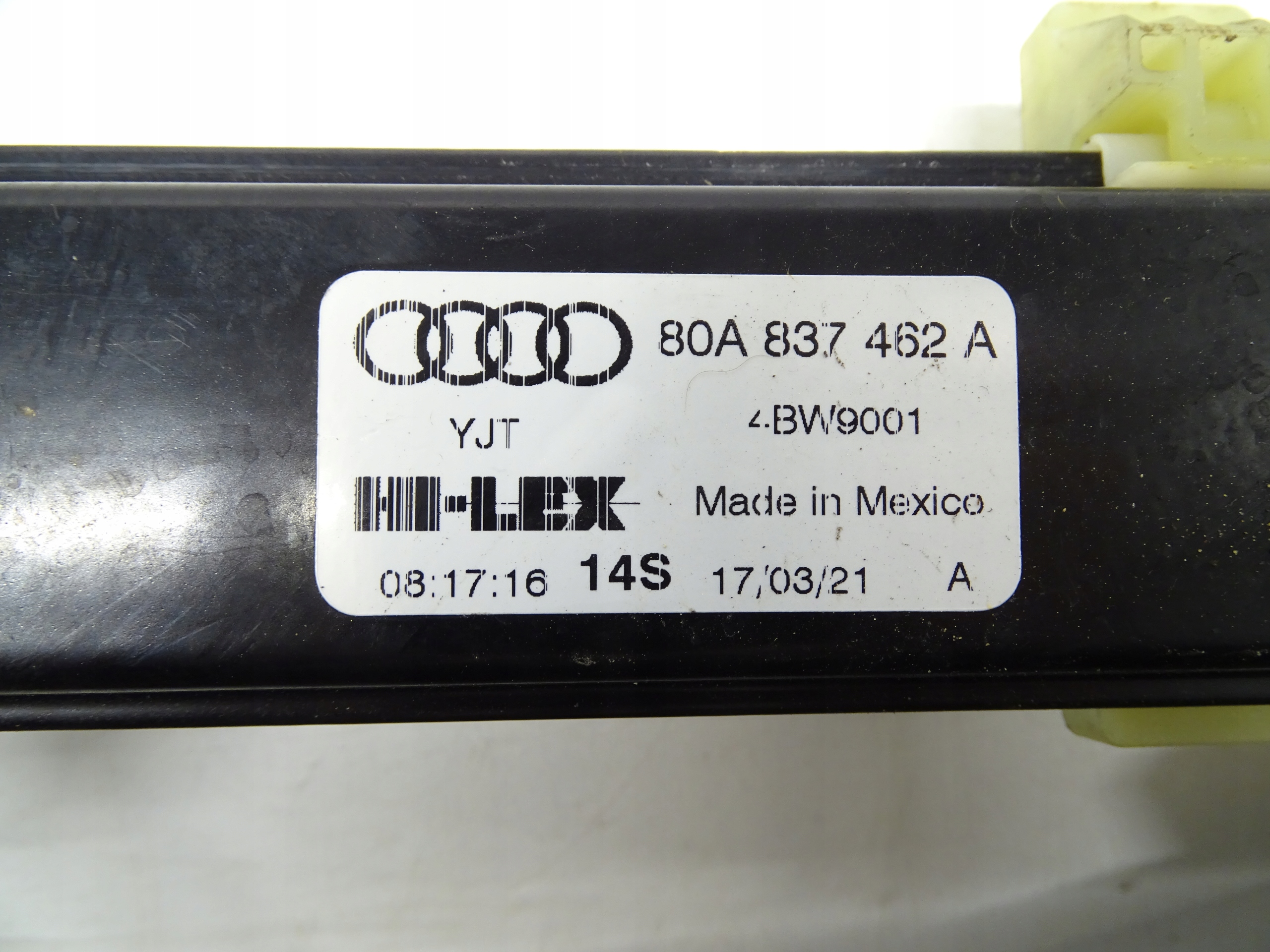 mechanism window regulator right front AUDI Q5 80A 80A837462A