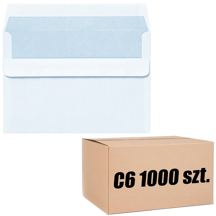 KOPERTY LISTOWE NK SAMOKLEJĄCE C6 1000 szt ECO
