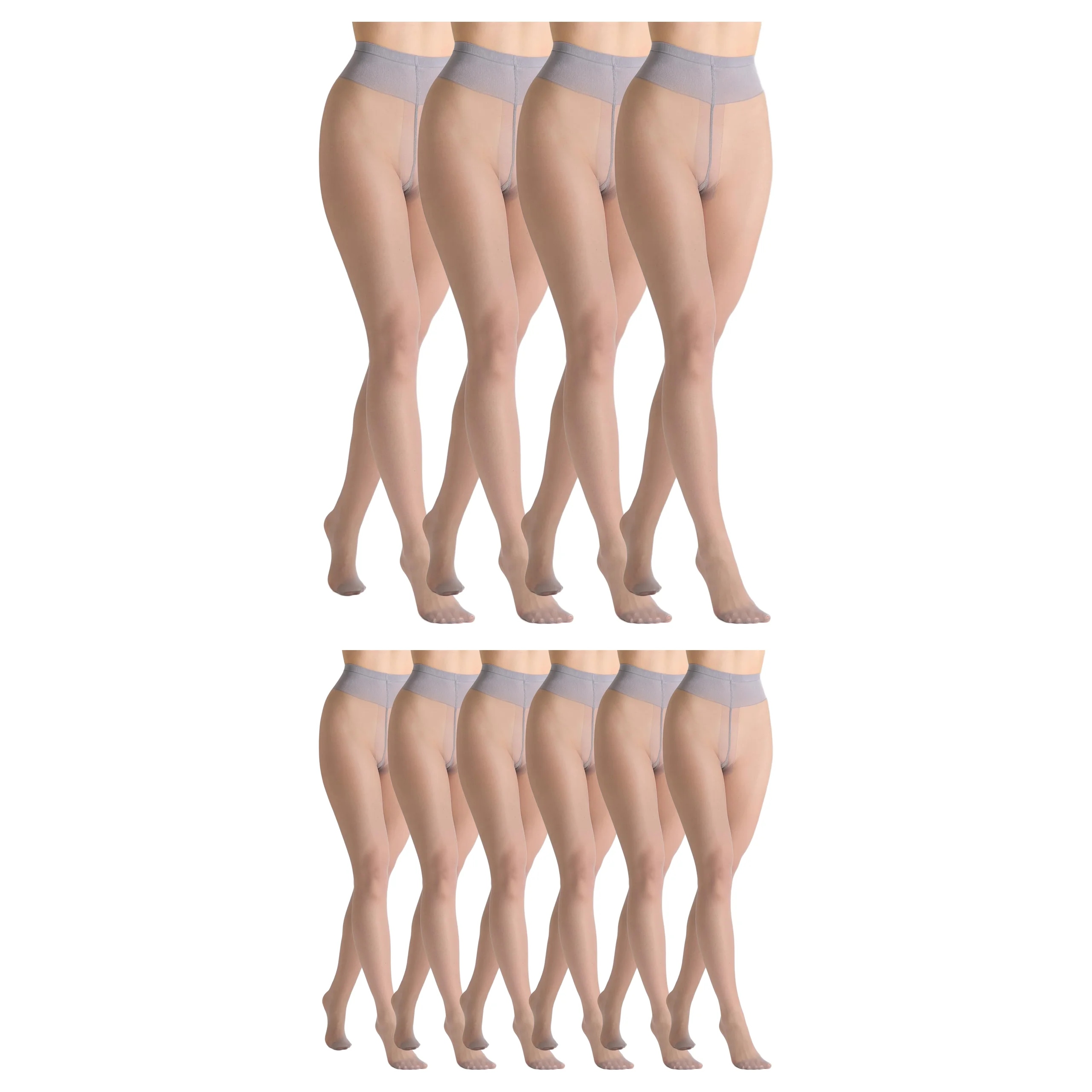 10 x Punčocháče hladké Exclusive Silk 15 den Marilyn Perle 1/2