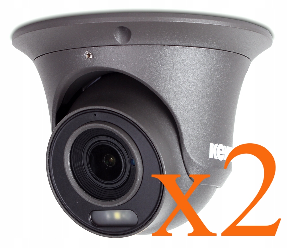 2 x Kamera 4V1 Kenik KG-D60HD-Z-IW 2MPX Nálepka Ellektropoint