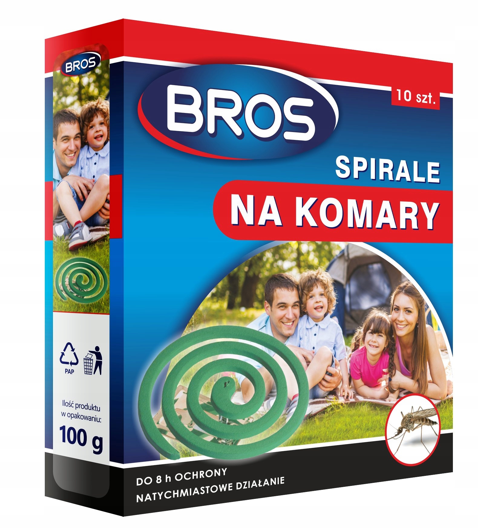

Bros Spirala owadobójcza 10szt